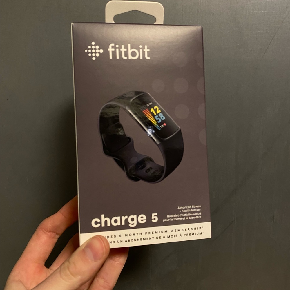 Fitbit Charge 5 Black Fitness Tracker